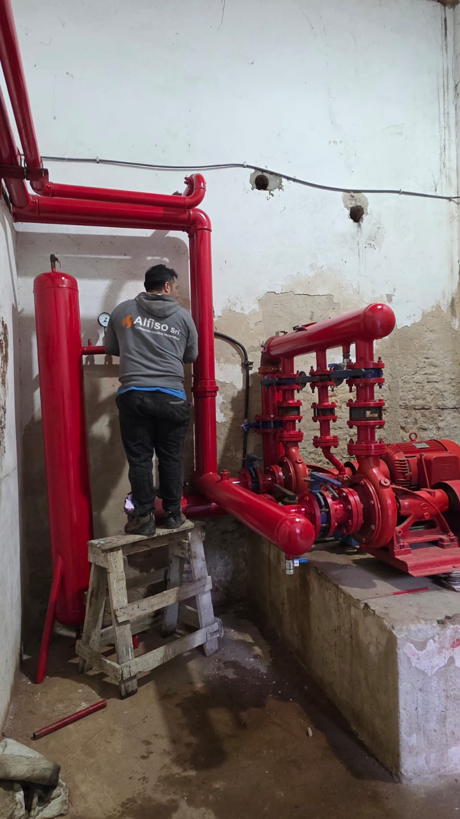 Instalacion contra incendio ejecutada por Alfiso 5